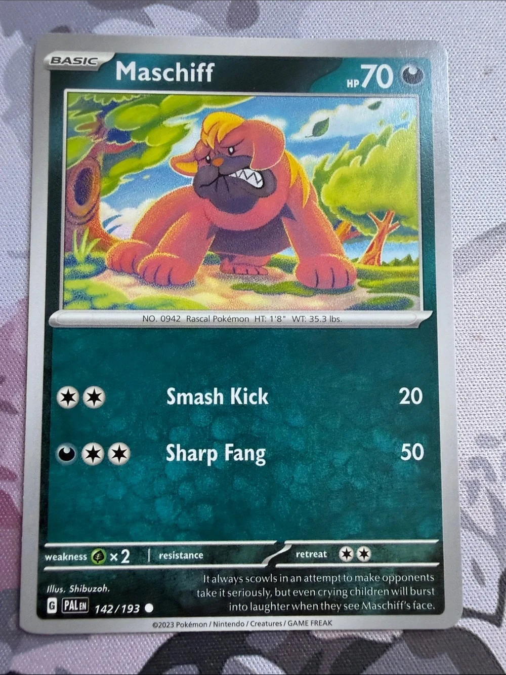 Maschiff & Mabosstiff Collection Lot | 5 Pokémon Cards | ✨5/$25✨